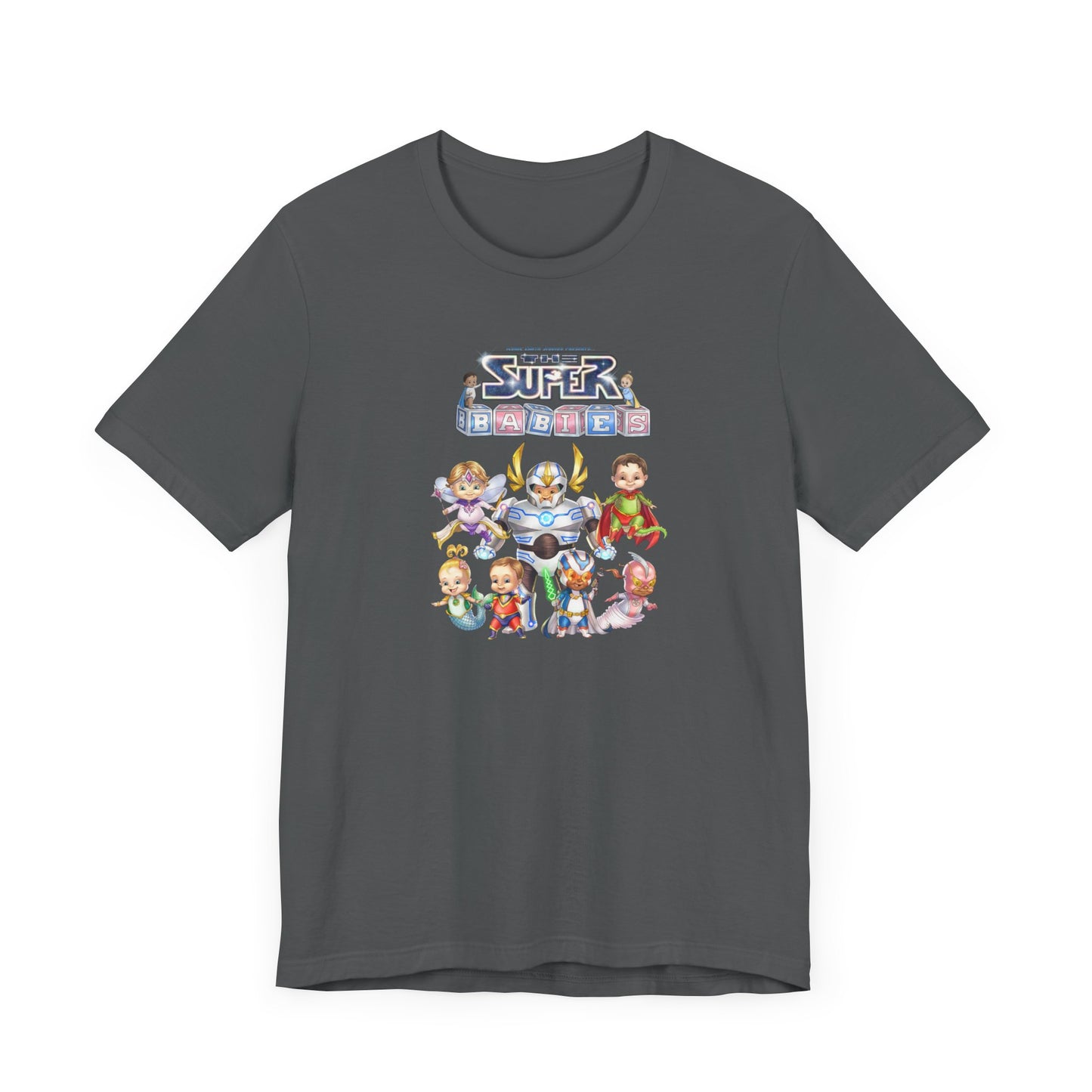 The SUPERBABIES  - Adult Unisex Jersey Short Sleeve Tee (UK)